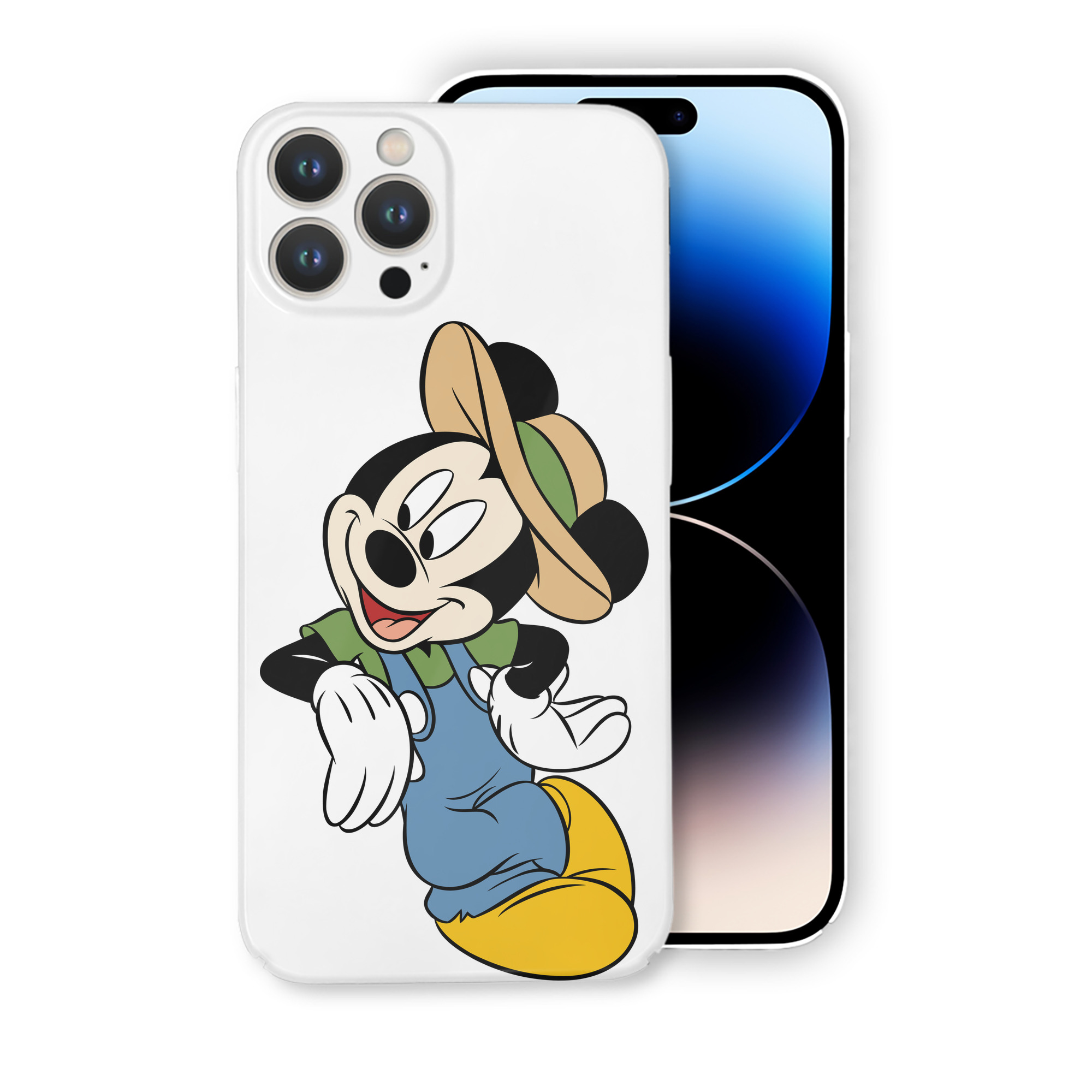 （画像用） ミッキーマウス Mickey Mouse 【iPhone 14シリーズ対応】ハードケース